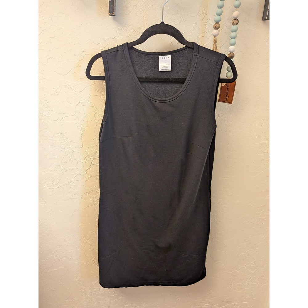SERRA Black Sleeveless Tank Top Women's Size S